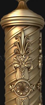 نموذج ثلاثي الأبعاد لآلة CNC الركائز 